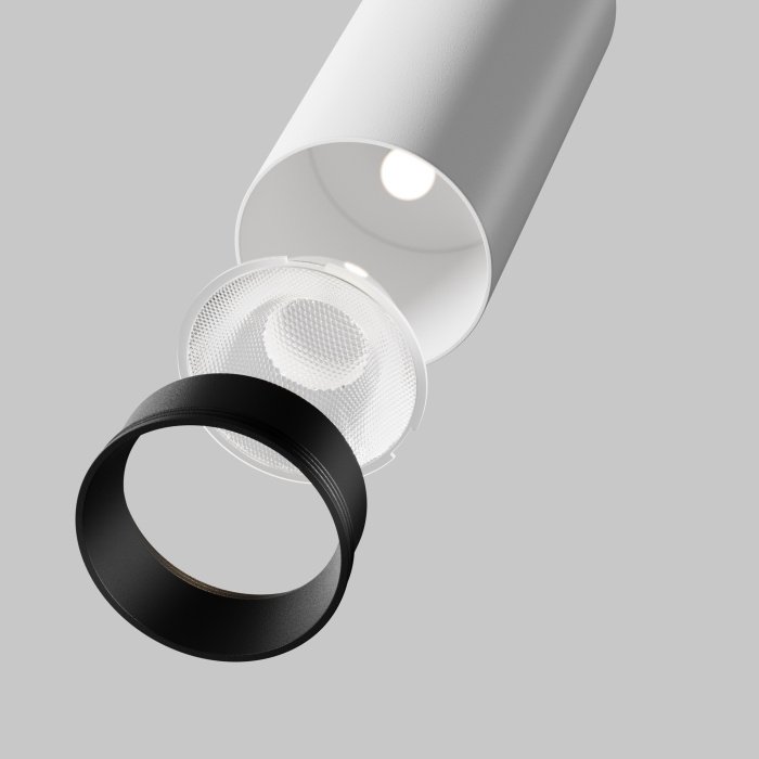 Спот Maytoni Focus LED C055CL-L12W2.7K-SS-W