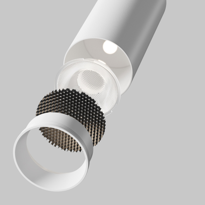 Спот Maytoni Focus LED C055CL-L12W2.7K-SS-W