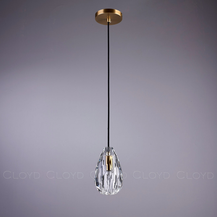 Подвесной светильник Cloyd OLIS P1 / латунь (арт.11090)
