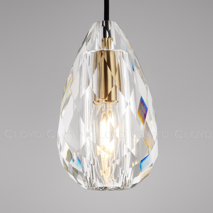 Подвесной светильник Cloyd OLIS P1 / латунь (арт.11090)