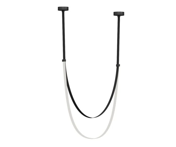Подвес Лирд черный h180 (длина ремня 360см) Led 86W (4000K) Kink Light 07689A-180,19