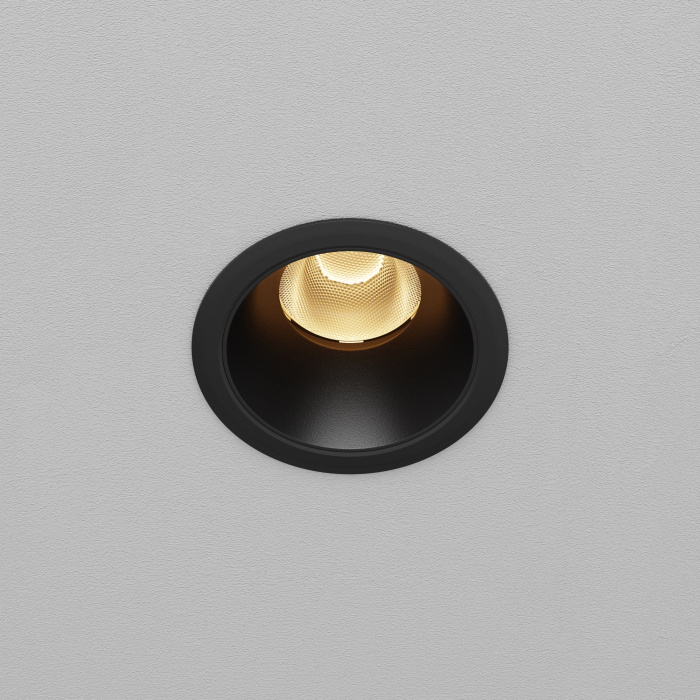 Встраиваемый светильник Maytoni Dip DL123-10W-2.7K-B