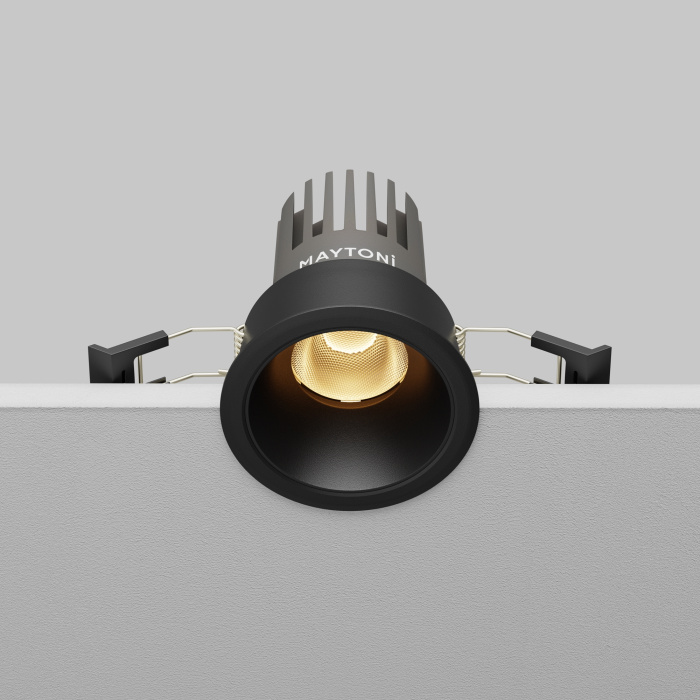 Встраиваемый светильник Maytoni Dip DL123-10W-2.7K-B