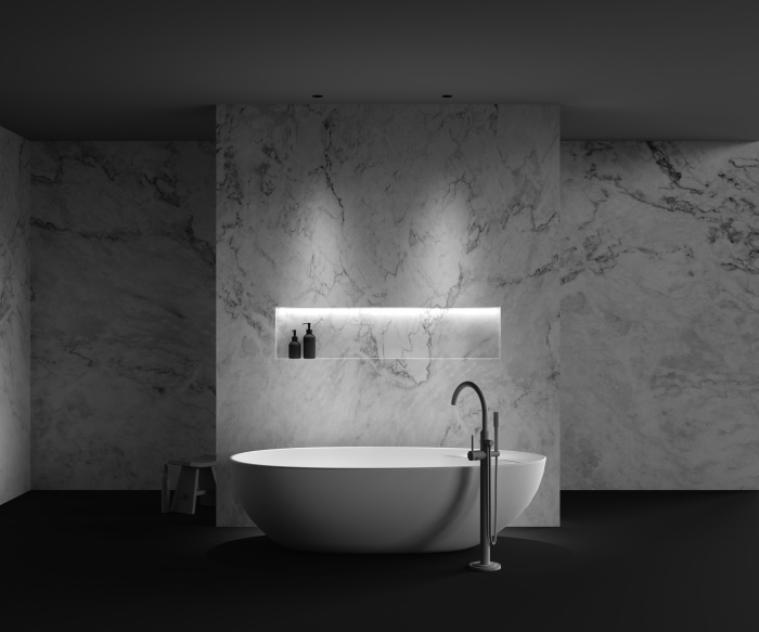 Встраиваемый светильник Maytoni Dip DL123-10W-2.7K-B