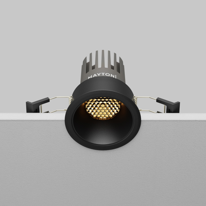 Встраиваемый светильник Maytoni Dip DL123-10W-2.7K-B