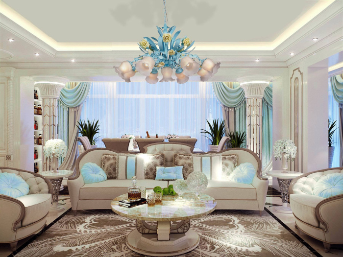 Люстра подвесная Lucia Tucci Fiori di rose 184.8.1