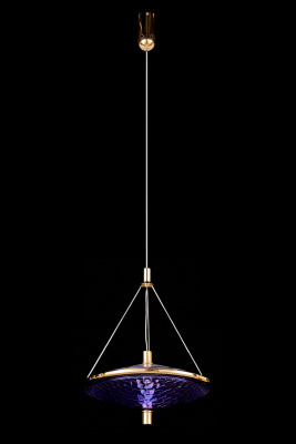 Подвесной светильник Leon Chantale LE3027/1S GD/BL