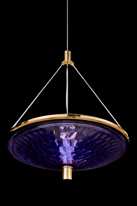 Подвесной светильник Leon Chantale LE3027/1S GD/BL