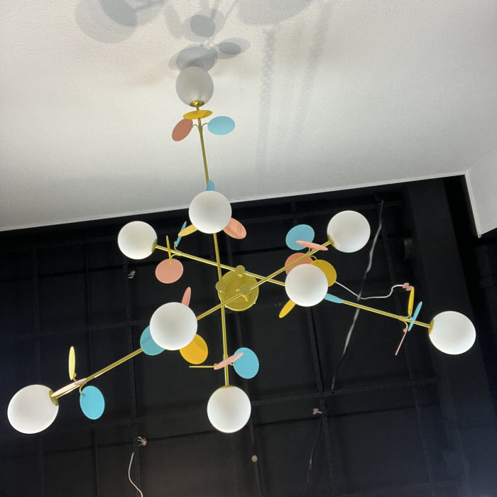 Потолочная люстра MATISSE B D120 Gold Multicolor ImperiumLoft