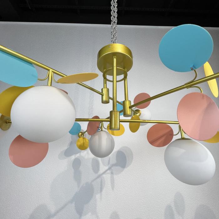 Потолочная люстра MATISSE B D120 Gold Multicolor ImperiumLoft