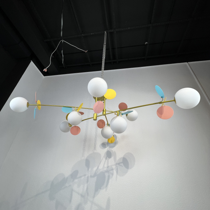 Потолочная люстра MATISSE B D120 Gold Multicolor ImperiumLoft