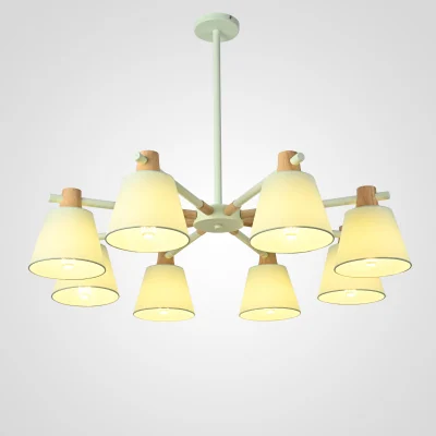 Потолочная люстра на штанге NATURA A BLUE 8 ImperiumLoft