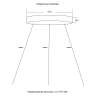 Подвесной комплект Crystal Lux CLT KIT 526 BL