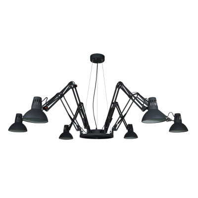Люстра подвесная Arte Lamp RAGNO A2043SP-6BK