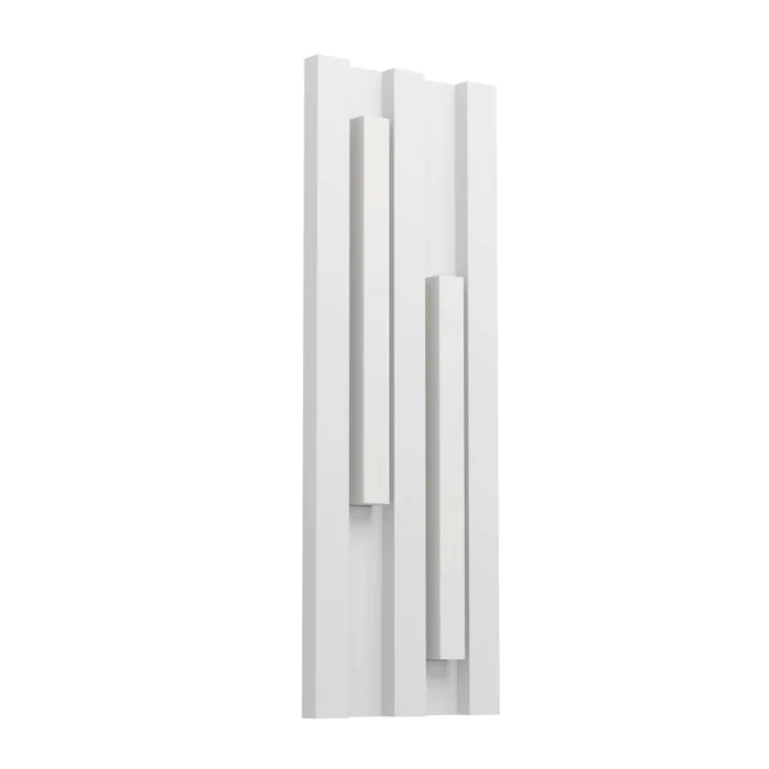 Уличный настенный светильник FANDINA, LED 2X4,5W, 1000lm, IP55, L145, H415, A55, сталь с цинковым покрытием, белый/пластик, белый EGLO 900119