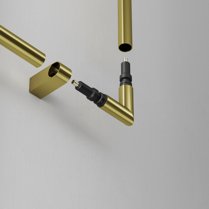 L-образный коннектор для системы Maytoni CA006EC-BS