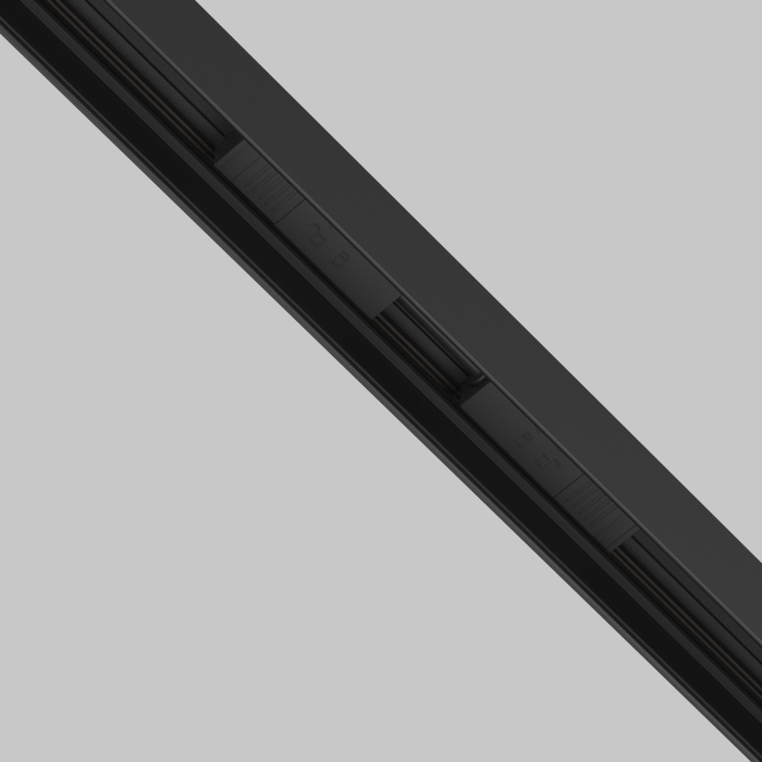 Коннектор питания прямой гибкий 5см Exility черный Maytoni TRA034CPC-42B-5-1