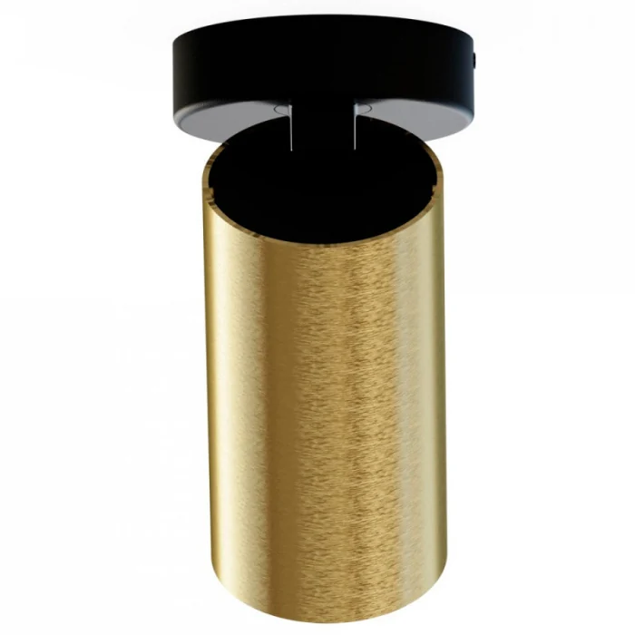 Накладной светильник спот Nowodvorski Mono Black/Brass 7778