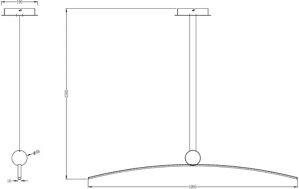 Люстра подвесная Arte Lamp ARNO A3362SP-25BK