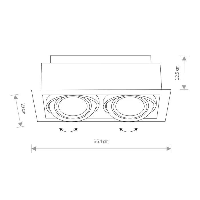 Встраиваемый светильник Nowodvorski Downlight 9574