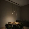 Магнитный трековый светильник Золотистый LED 1*7W 4000K 450Lm Ra90 36° IP20 D32xH307 48 ST682.346.07