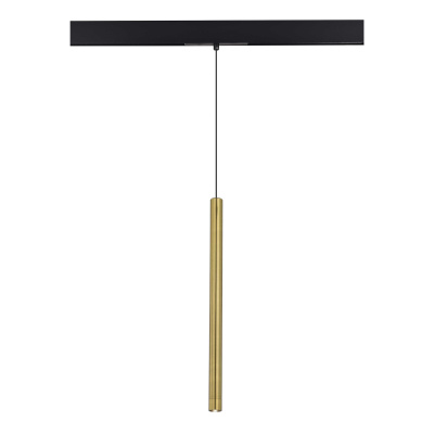 Магнитный трековый светильник Золотистый LED 1*7W 4000K 450Lm Ra90 36° IP20 D32xH307 48 ST682.346.07