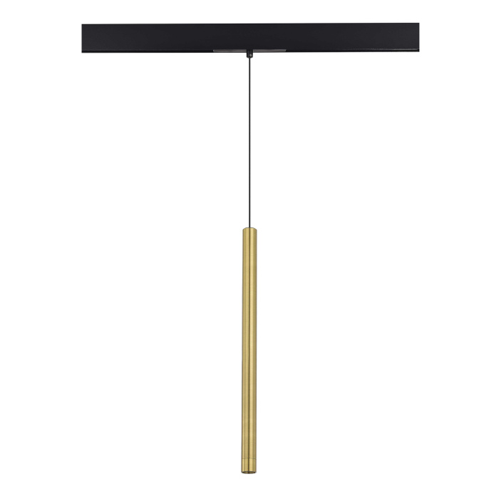 Магнитный трековый светильник Золотистый LED 1*7W 4000K 450Lm Ra90 36° IP20 D32xH307 48 ST682.346.07