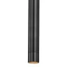 Магнитный трековый светильник Черный LED 1*7W 4000K 450Lm Ra90 36° IP20 D32xH307 48V ST682.446.07