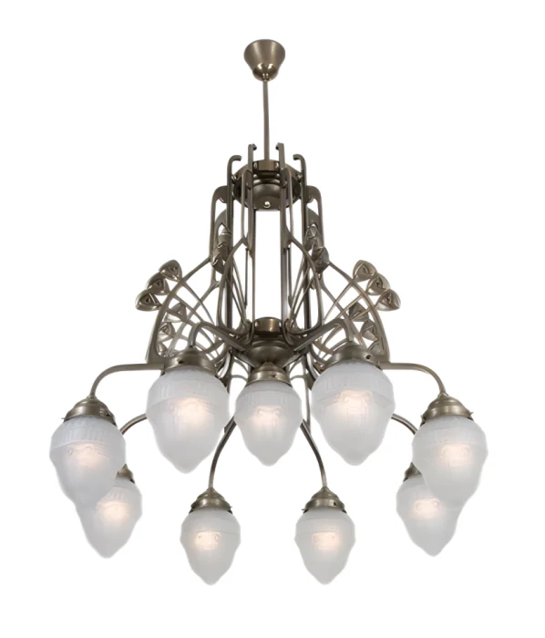 Люстра на штанге Berliner Messinglampen D288-113gsB