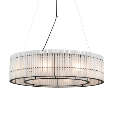 Подвесная люстра Delight Collection KM1293 771198 (KM1293P-8) black/frost