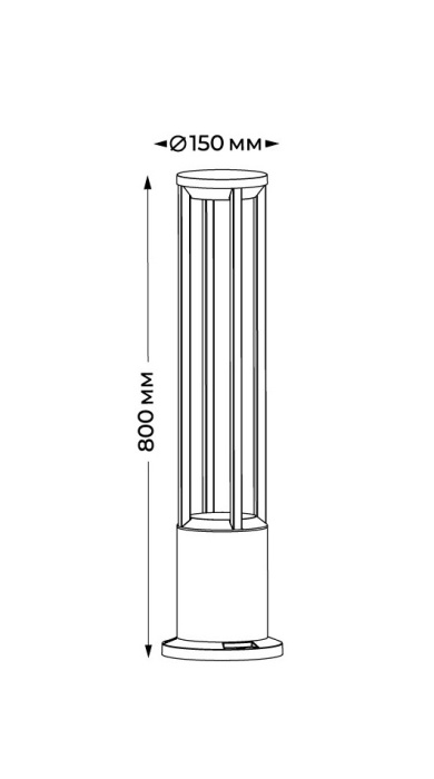 Фонарный столб Italline IT9021