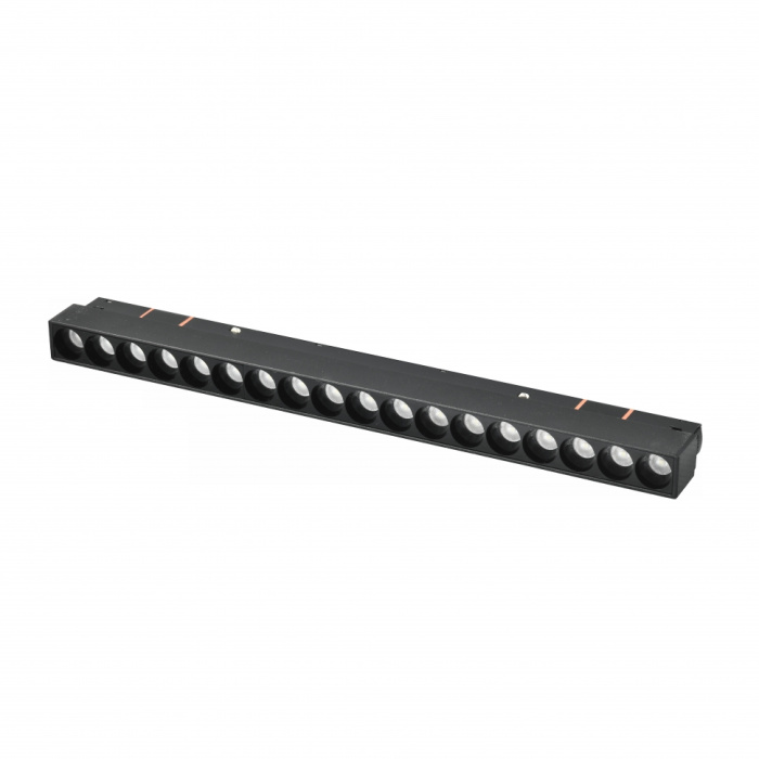 Светильник трековый магнитный iLedex VISION SMART 4822-002-L350-18W-38DG-BK (раб. с Алисой)