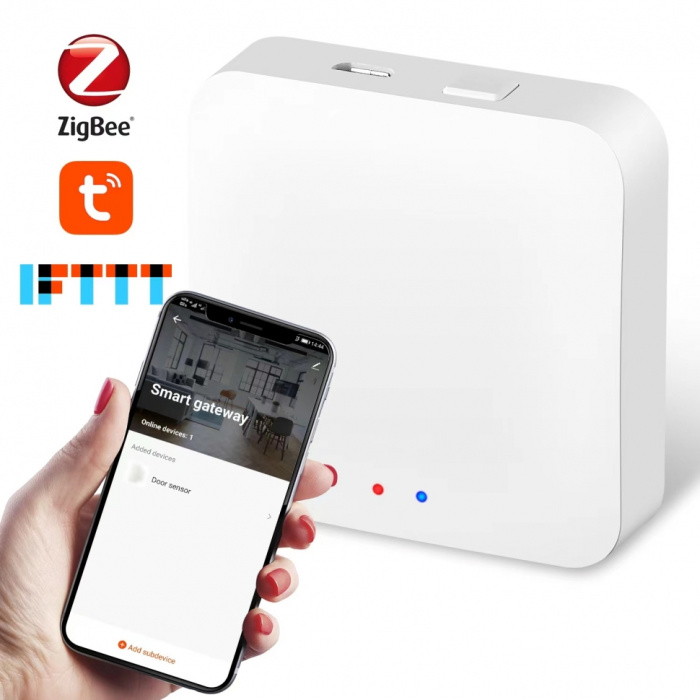 Беспроводной шлюз Zigbee для управления трековыми смарт светильниками iLedex VISION ZGB 1