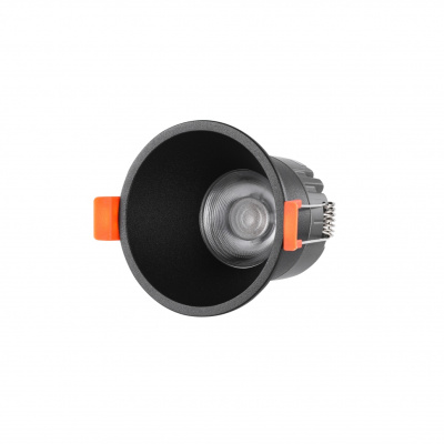 Светильник встраиваемый iLedex Mars DIM 207-7W-D75-4000K-24DG-BK