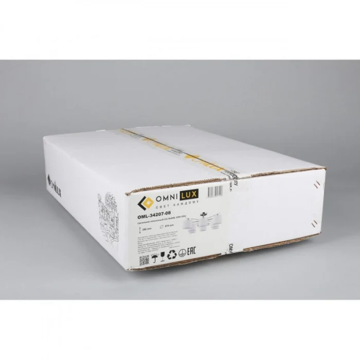 Люстра потолочная Omnilux Neviano OML-34207-08