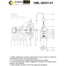Светильник настенный Omnilux Ferro OML-50301-01
