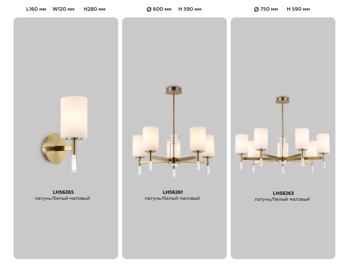 Настенный светильник Ambrella light LH56265