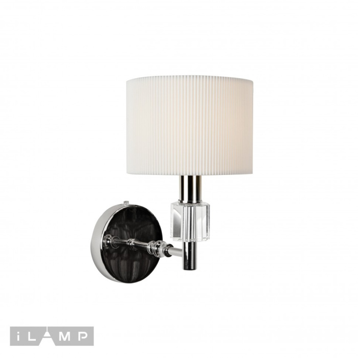 Настенный светильник iLamp Alexa W2404-1 Nickel