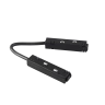 Соединитель питания для магнитного шинопровода угловой Crystal Lux CLT 0.203 04 BL