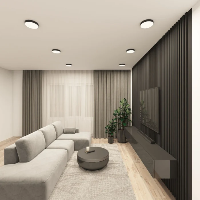 Накладной светильник Denkirs TAB DK2851-BK