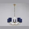 Подвесная люстра с абажурами и хрусталем Ambrella light LH71271