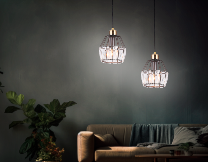 Подвесной светильник с хрусталем Ambrella light TR5875