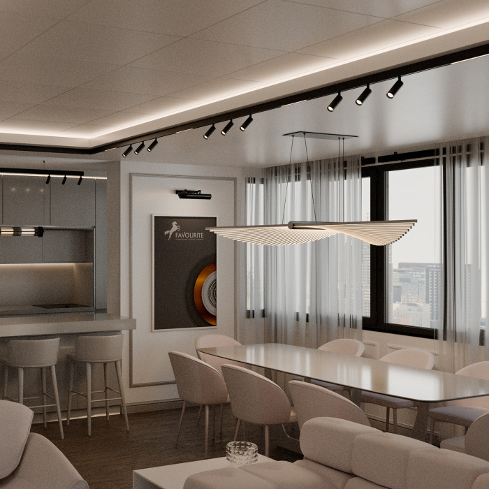 Светильник на шине Favourite 4585-1U