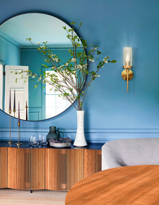 Бра Cloyd ENEY W1 / выс. 40 см - латунь темная (арт.20109)