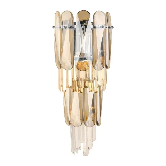 Настенный светильник L'Arte Luce Luxury Copolle L36622.98 с элементами из хрусталя