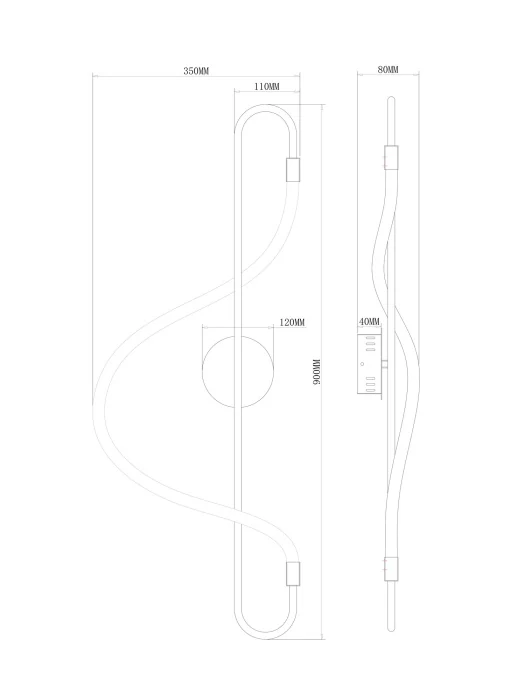 Настенный светильник Freya Fancy FR6059WL-L28BS