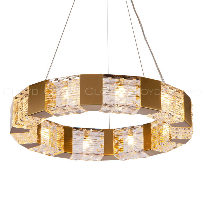 Люстра Cloyd CORUND-A C10 / Ø60 см - латунь (арт.10953)