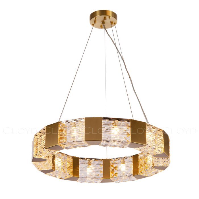 Люстра Cloyd CORUND-A C10 / Ø60 см - латунь (арт.10953)