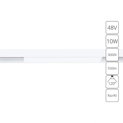 Магнитная трековая система Arte Lamp LINEA A4672PL-1WH