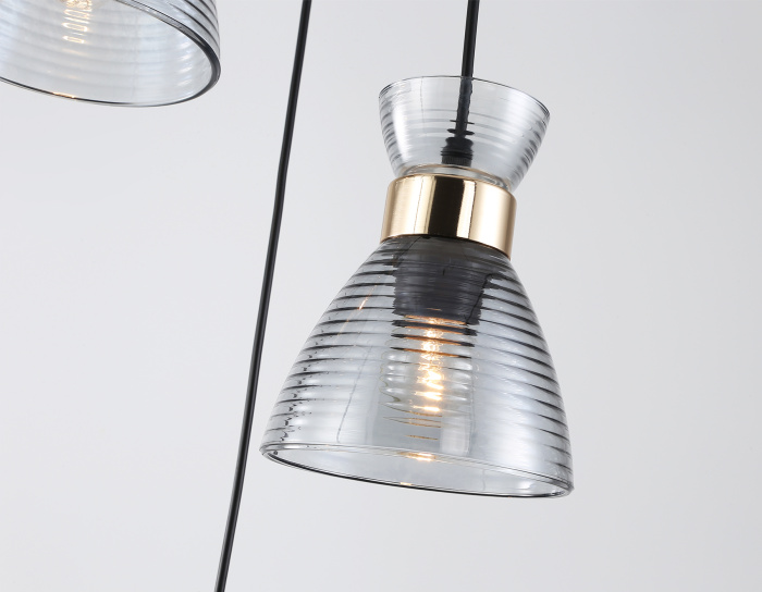 Светильник подвесной со стеклянными плафонами TRADITIONAL AMBRELLA LIGHT TR3408